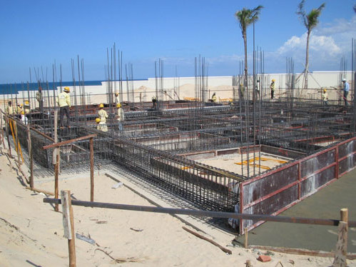 Kết cấu móng bè