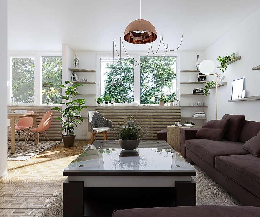 Thiết kế nội thất căn hộ chung cư 80m2 đẹp nhất năm